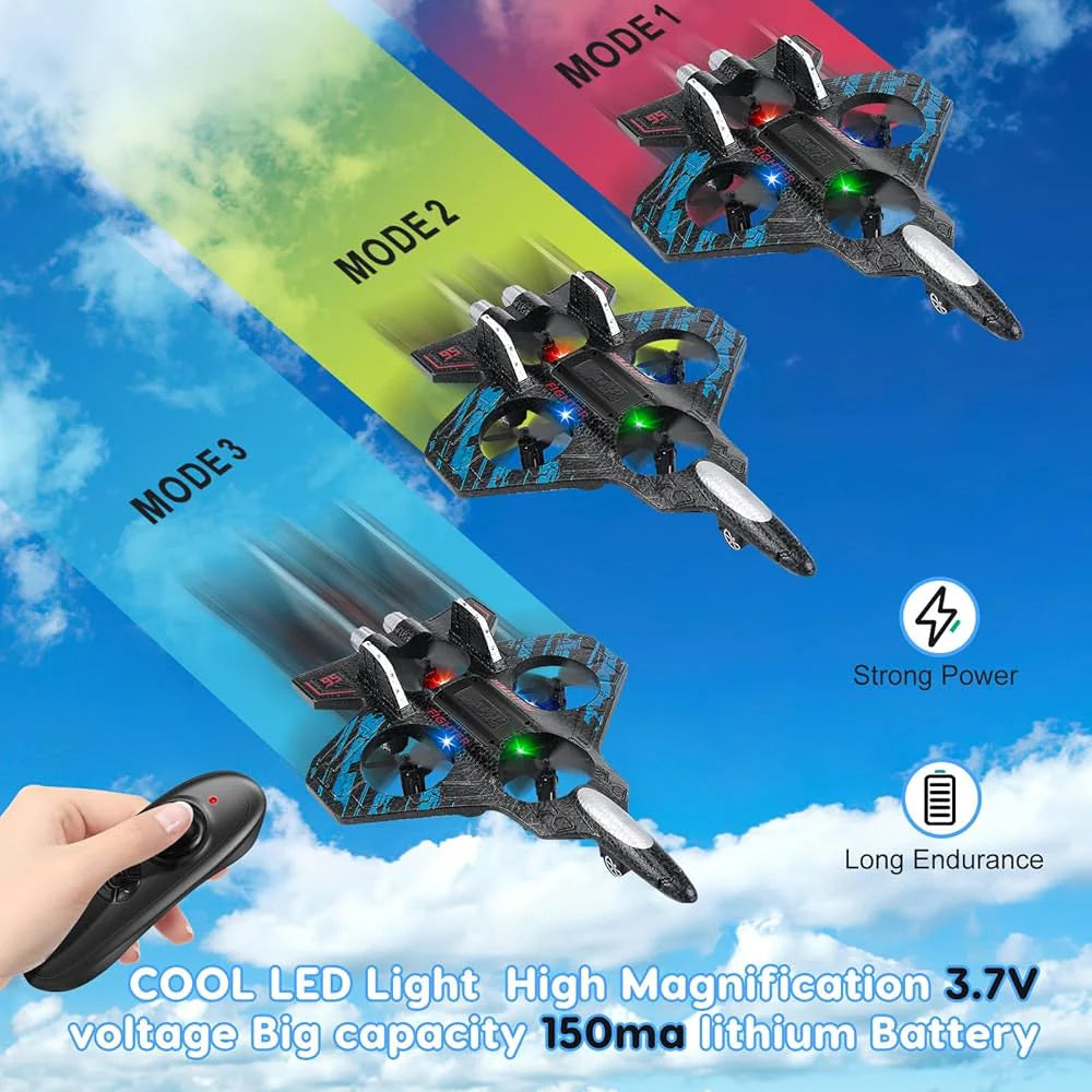 RC Jet Fighter | 2.4GHz, 360° Stunt