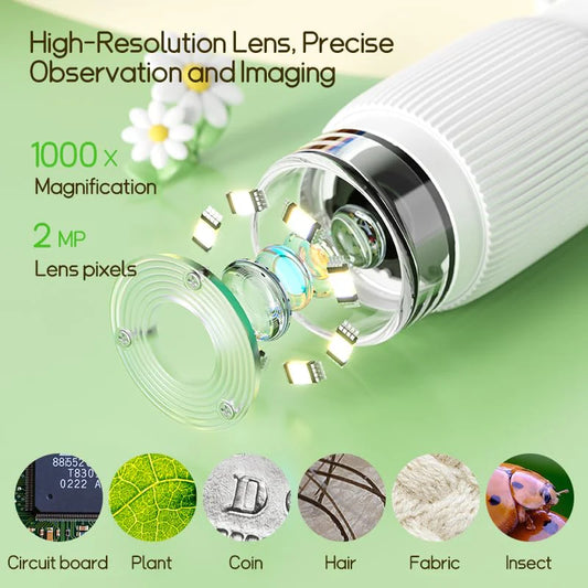 High Resolution Microscope - Experiment, Educate, Save for Memories