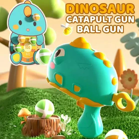 Dino Ball Gun: Aim Shooting Board Game