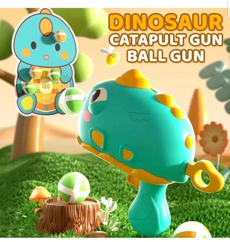 Dino Ball Gun: Aim Shooting Board Game