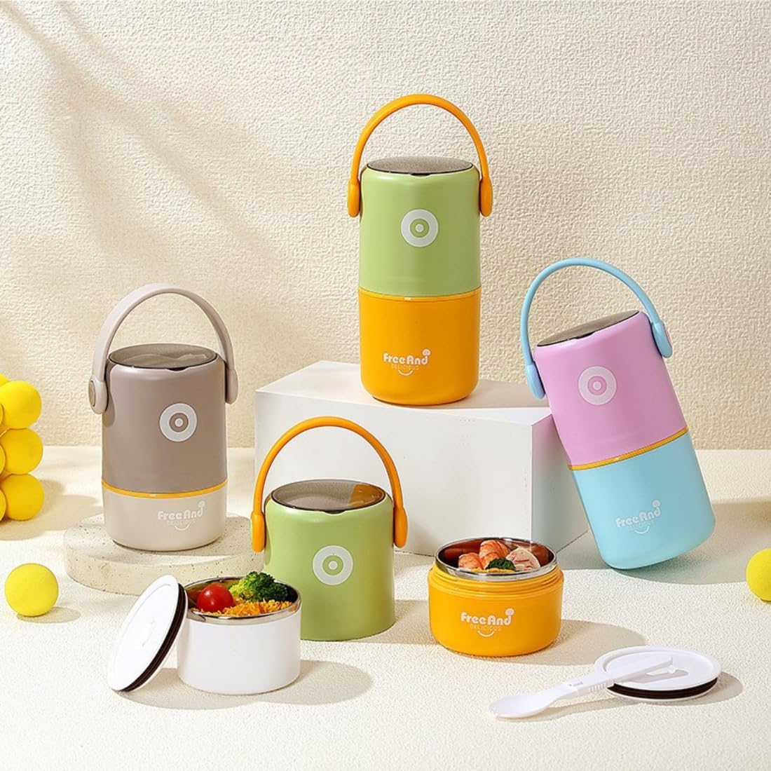 Mini Bento - 580ml Food Jars