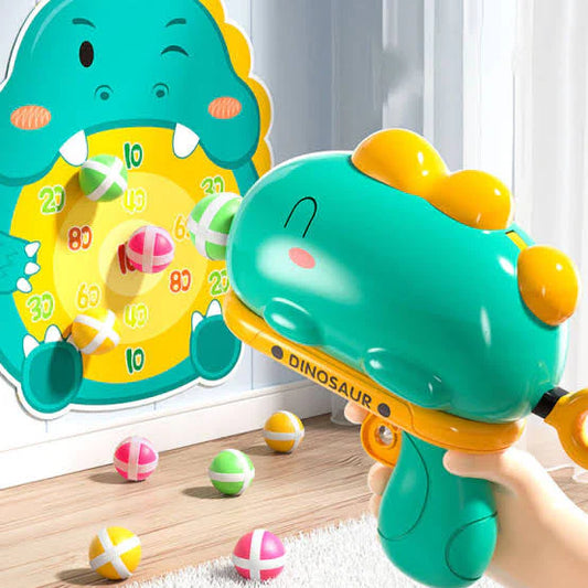 Dino Ball Gun: Aim Shooting Board Game