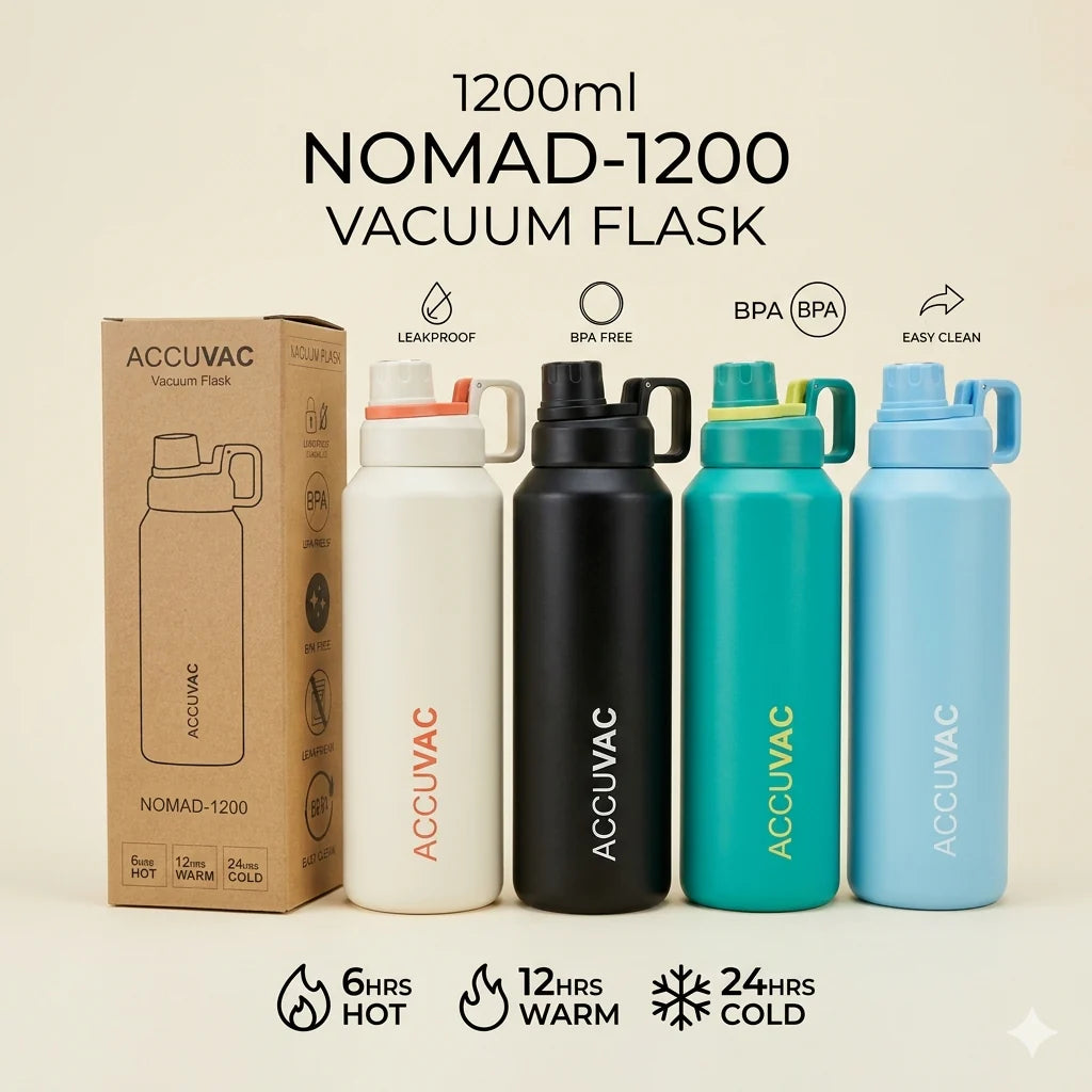 Accuvac Nomad 1200ml | Vacuum Flask