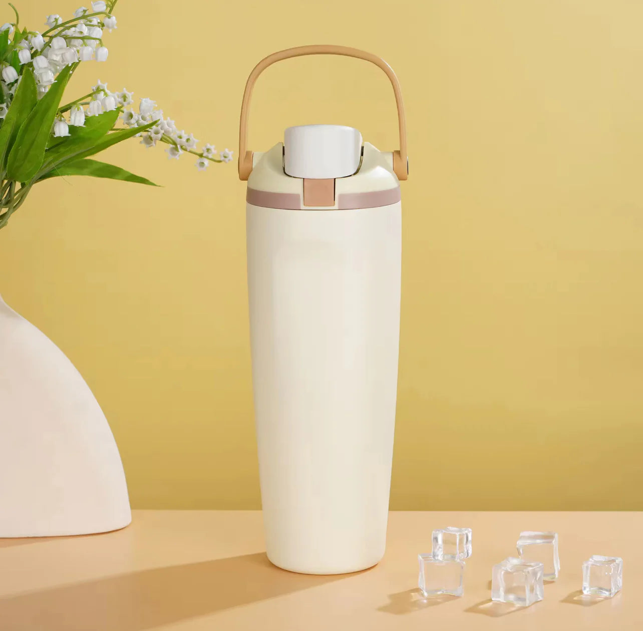 Dual-Drinking Water Bottle - 30oz