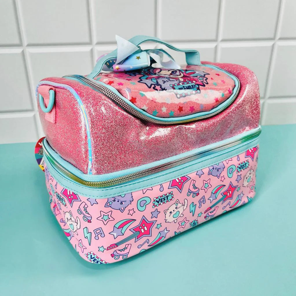 Vest Luxury Double Decker Lunchbag for Kids