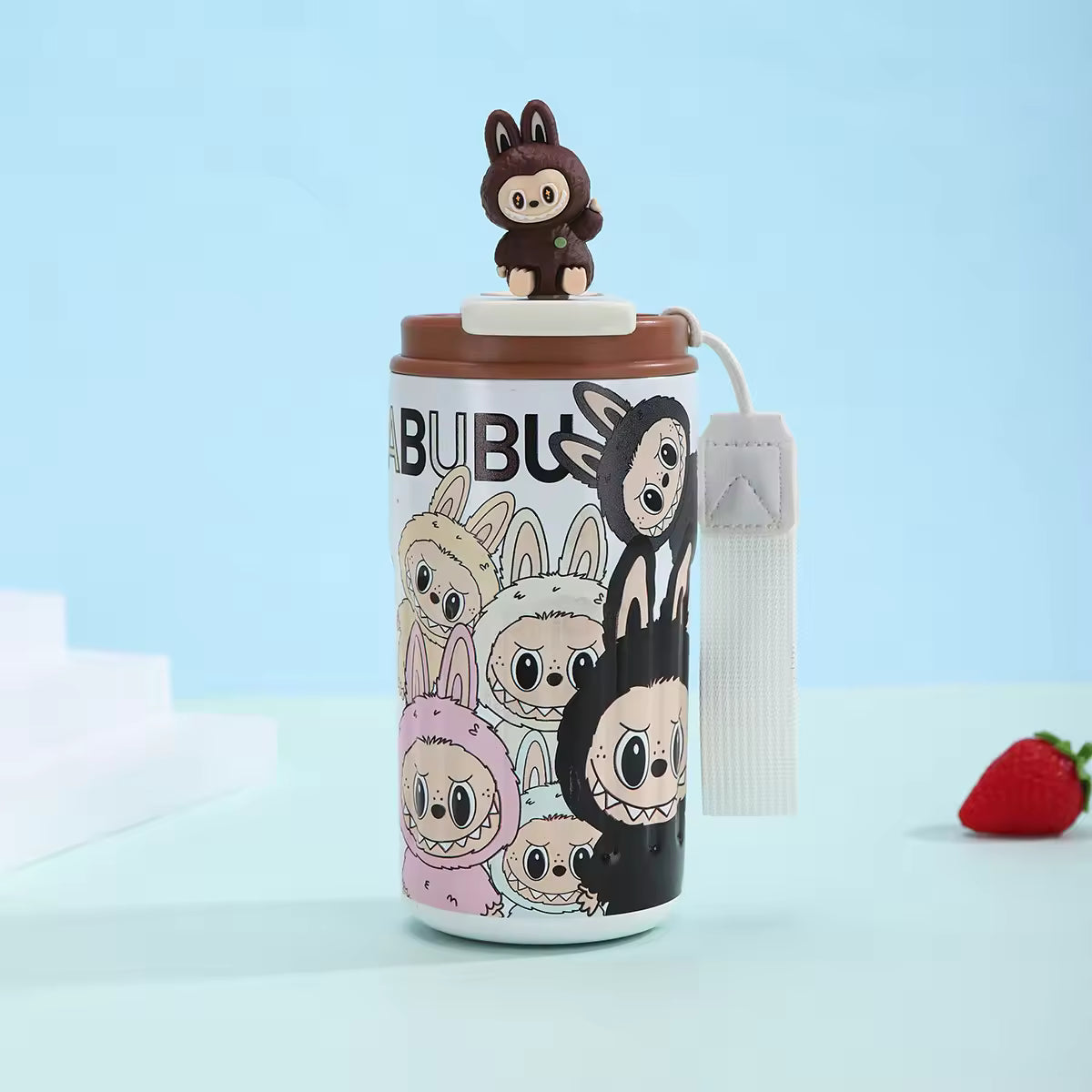Cartoon Labubu Insulated Tumbler