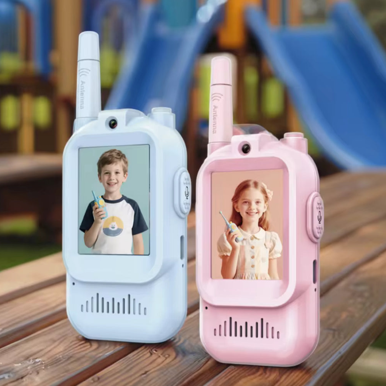 Video Walkie Talkies for Kids | HD Camera, Voice Changer & Screen Display