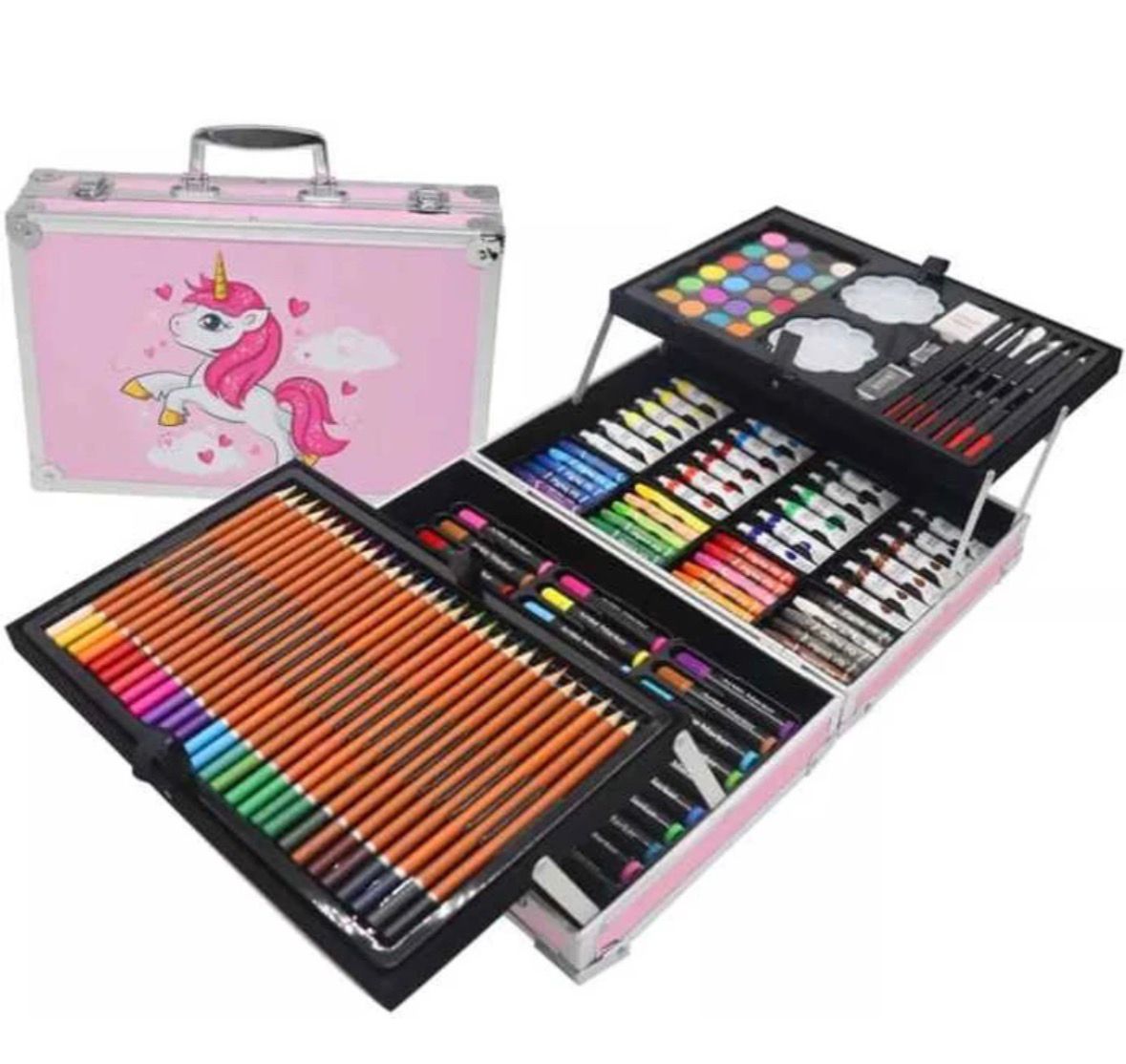 Outer Space - 145pcs Colouring Trunk