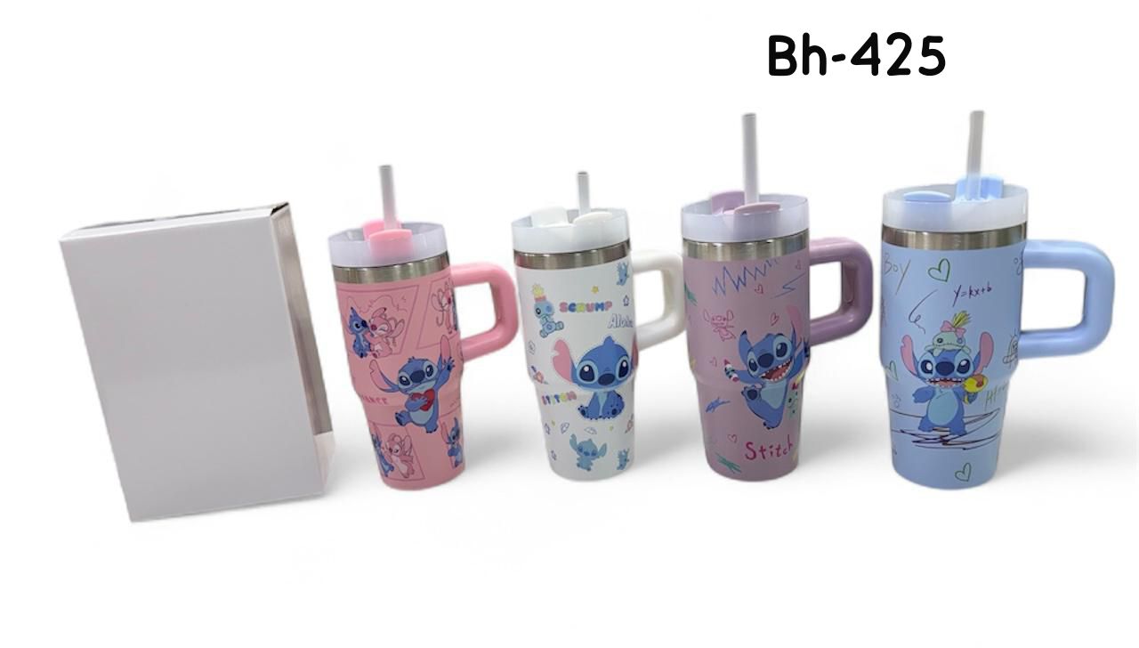 Stanley Stainless Steel Cartoon Tumbler with handle