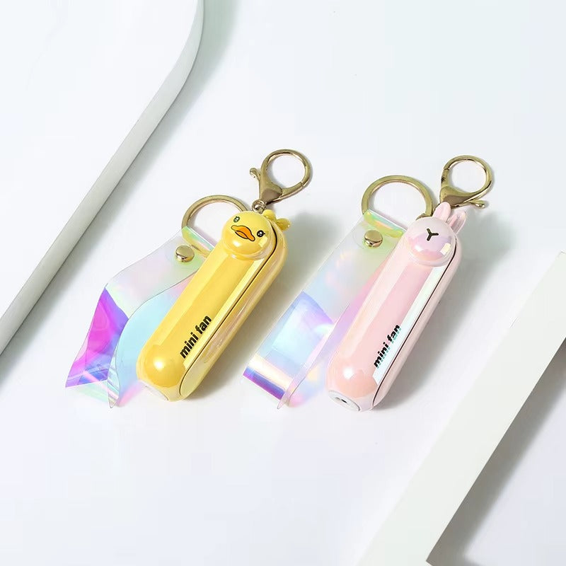 Cute Frog Duck Handheld Mini Fan