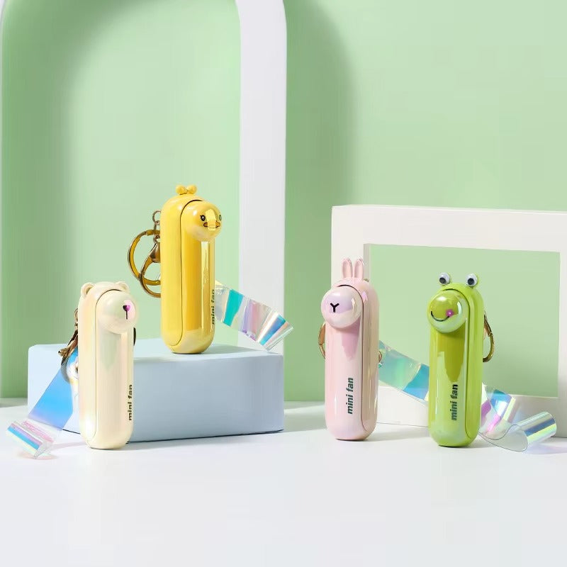 Cute Frog Duck Handheld Mini Fan
