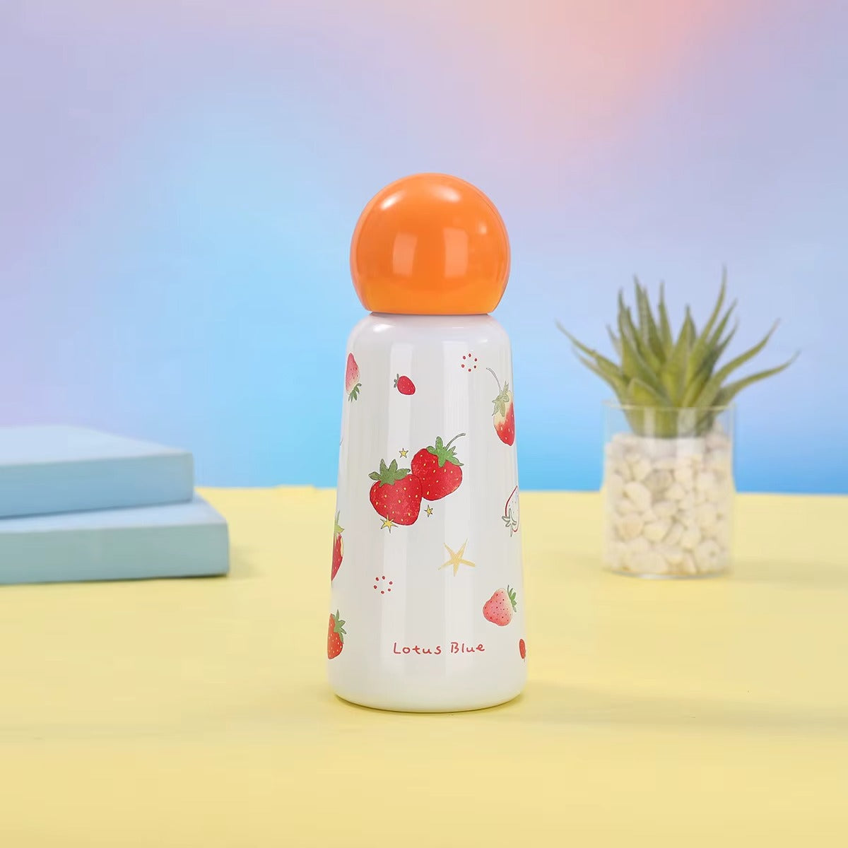 Cute 350ml Stainless Steel Mug Portable Outdoor Sports Water Cup New Vacuum Flask for Students and Children