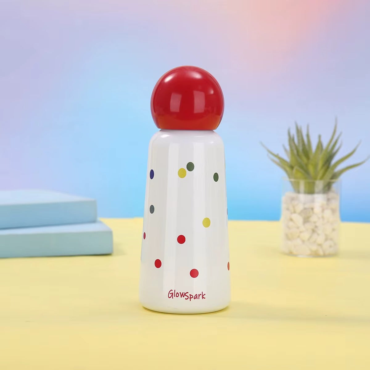 Cute 350ml Stainless Steel Mug Portable Outdoor Sports Water Cup New Vacuum Flask for Students and Children